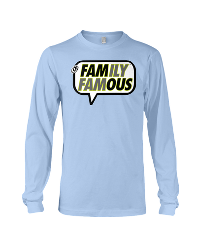 Family Famous Brand Logo Long Sleeve Tee