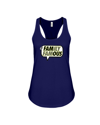 Family Famous Brand Logo Racerback Tank