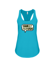 Family Famous Brand Logo Racerback Tank