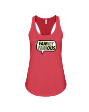 Family Famous Brand Logo Racerback Tank