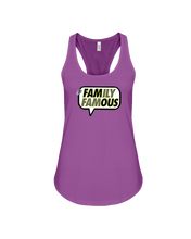 Family Famous Brand Logo Racerback Tank