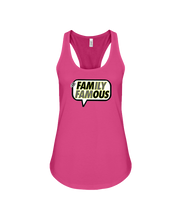 Family Famous Brand Logo Racerback Tank