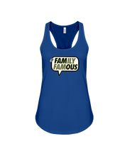 Family Famous Brand Logo Racerback Tank