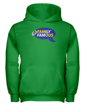 Family Famous Brand Logo Blue Gold Youth Hoodie
