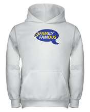 Family Famous Brand Logo Blue Gold Youth Hoodie