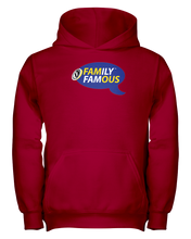 Family Famous Brand Logo Blue Gold Youth Hoodie