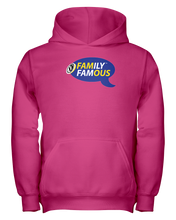 Family Famous Brand Logo Blue Gold Youth Hoodie