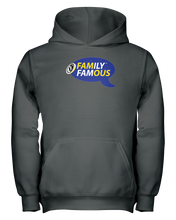 Family Famous Brand Logo Blue Gold Youth Hoodie