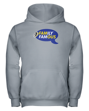 Family Famous Brand Logo Blue Gold Youth Hoodie