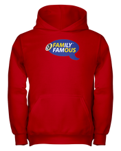 Family Famous Brand Logo Blue Gold Youth Hoodie