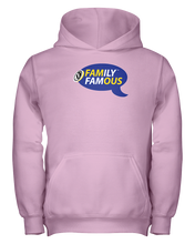 Family Famous Brand Logo Blue Gold Youth Hoodie