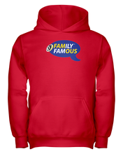 Family Famous Brand Logo Blue Gold Youth Hoodie