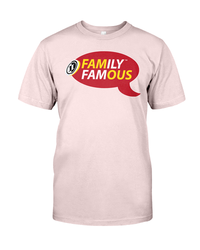 Family Famous Brand Logo Cardinal Gold Tee