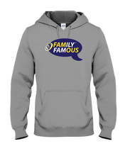 Family Famous Brand Logo Purple Gold Hoodie