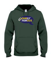 Family Famous Brand Logo Purple Gold Hoodie