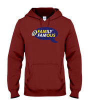 Family Famous Brand Logo Purple Gold Hoodie