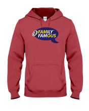 Family Famous Brand Logo Purple Gold Hoodie