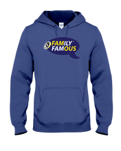 Family Famous Brand Logo Purple Gold Hoodie