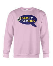 Family Famous Brand Logo Purple Gold Sweatshirt