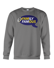 Family Famous Brand Logo Purple Gold Sweatshirt
