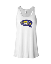 Family Famous Brand Logo Purple Gold Contoured Tank