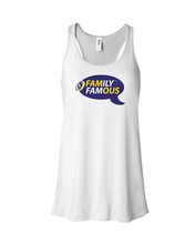 Family Famous Brand Logo Purple Gold Contoured Tank