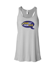 Family Famous Brand Logo Purple Gold Contoured Tank