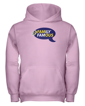 Family Famous Brand Logo Purple Gold Youth Hoodie