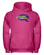 Family Famous Brand Logo Purple Gold Youth Hoodie