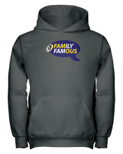 Family Famous Brand Logo Purple Gold Youth Hoodie