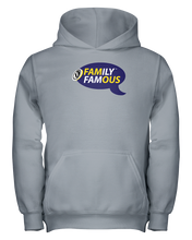 Family Famous Brand Logo Purple Gold Youth Hoodie