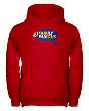 Family Famous Brand Logo Purple Gold Youth Hoodie