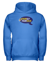 Family Famous Brand Logo Purple Gold Youth Hoodie