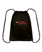 Family Famous Frankly Speaking Cotton Drawstring Backpack