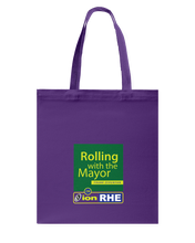 ION RHE Rolling with the Mayor Canvas Shopping Tote