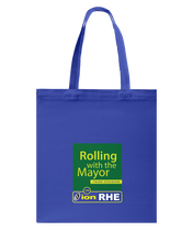 ION RHE Rolling with the Mayor Canvas Shopping Tote