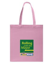 ION RHE Rolling with the Mayor Canvas Shopping Tote