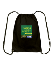 ION RHE Rolling with the Mayor Cotton Drawstring Backpack