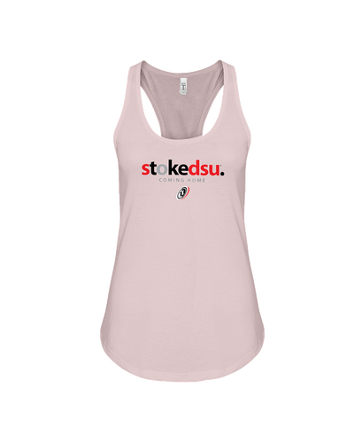 Stokedsu Coming Home 01 Flowy Racerback Tank