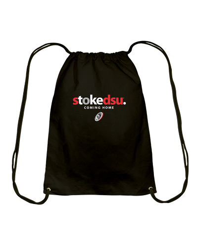 Stokedsu Coming Home 02 Cotton Drawstring Backpack