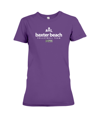 AVL Baxter Beach Volleyball Team Issue Ladies Tee