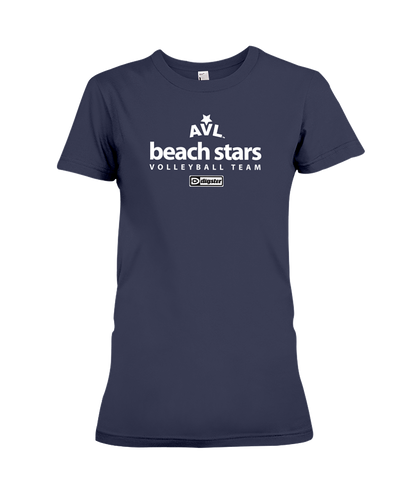 AVL Beach Stars Volleyball Team Issue Ladies Tee