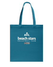 AVL Beach Stars Volleyball Team Issue Canvas Shopping Tote