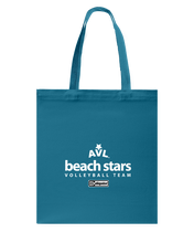 AVL Beach Stars Volleyball Team Issue Canvas Shopping Tote