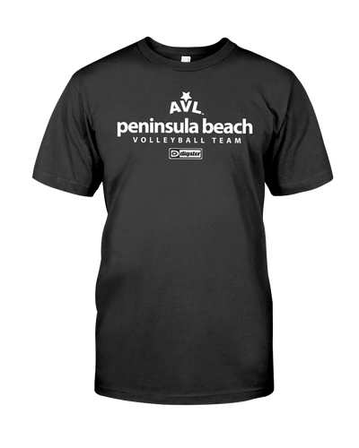 AVL Peninsula Beach Volleyball Team Issue Tee