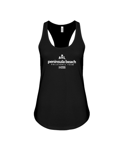 AVL Peninsula Beach Volleyball Team Issue Racerback Tank