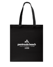 AVL Peninsula Beach Volleyball Team Issue Canvas Shopping Tote