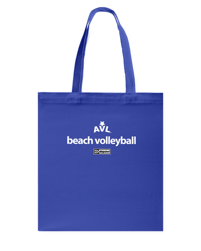 AVL League Logo Canvas Shopping Tote