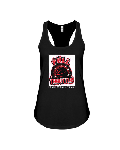 Full Throttle Team Logo Flowy Racerback Tank