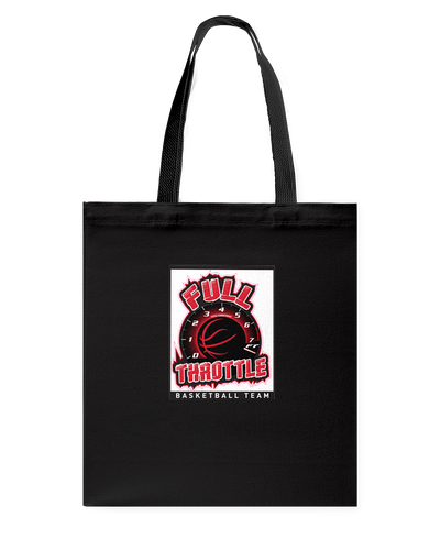 Full Throttle Team Logo Canvas Shopping Tote